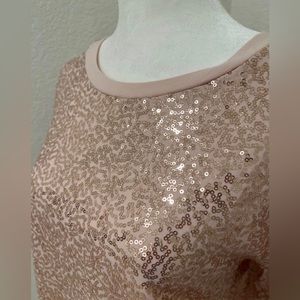 DKNY Sparkly Champagne color sz XL